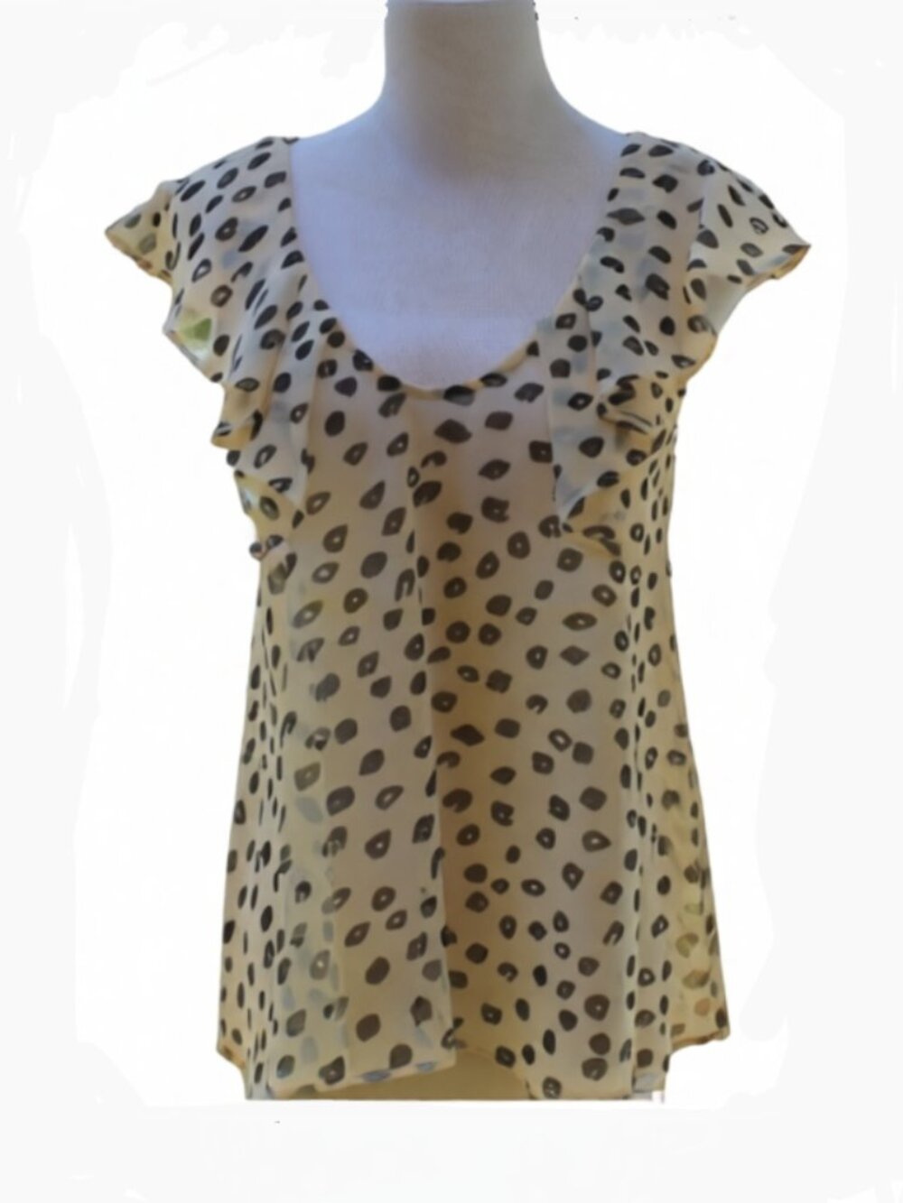 BCBG Generation Translucent Top - Picture 3 of 10